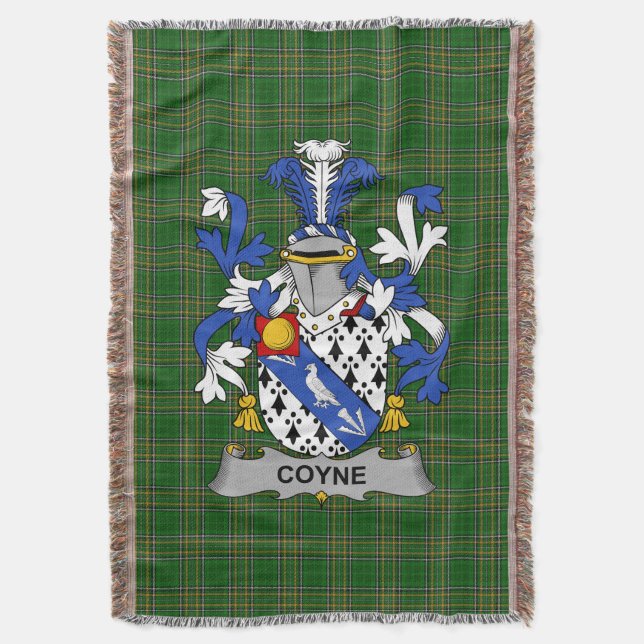Cobertor Irish Coyne ou O_Coyne Casaco da Guarda Familiar d (Frente Vertical)