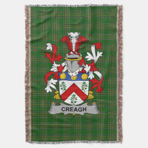 Cobertor Irish Creagh Casaco do Serviço Familiar de Armas I