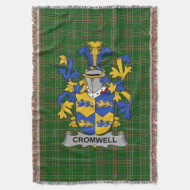 Cobertor Irish Cromwell Casaco do Armamentos Family Crest I