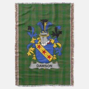 Cobertor Irish Dawson Casaco do Serviço Familiar de Armas I