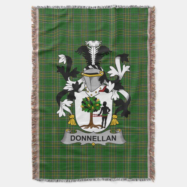Cobertor Irish Donnellan ou O_Donnellan Casaco da Família d (Frente Vertical)