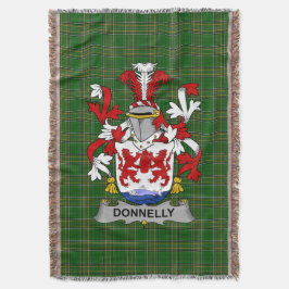 Cobertor Irish Donnelly ou O_Donnelly Casaco da Família de
