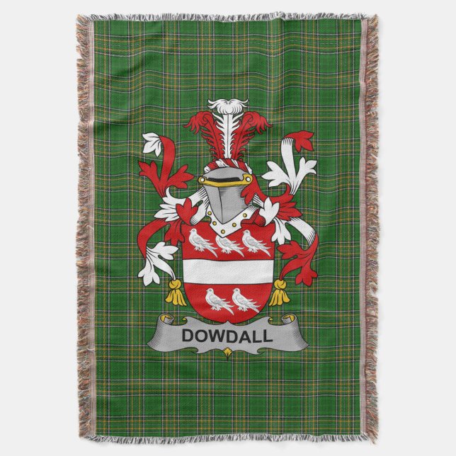 Cobertor Irish Dowdall, Casaco de Armamento, Serviço Famili (Frente Vertical)