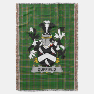 Cobertor Irish Duffield Casaco do Serviço Familiar de Armas