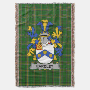 Cobertor Irish Eardley Casaco do Serviço Familiar de Armas