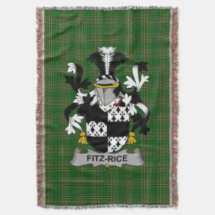 Cobertor Irish Fitz-Rice Casaco da Armadilha Irlanda