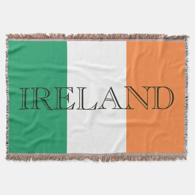 Cobertor Irish Flag Ireland tbcnt (Frente)