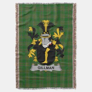 Cobertor Irish Gillman, Casaco do Serviço Familiar de Armas