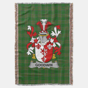 Cobertor Irish Goodwin Casaco do Serviço Familiar de Armas