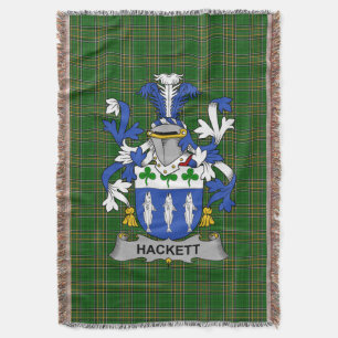 Cobertor Irish Hackett, Casaco do Serviço Familiar de Armas