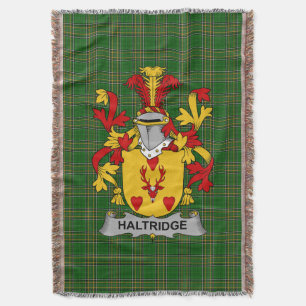 Cobertor Irish Haltridge Casaco do Serviço Familiar de Arma