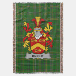 Cobertor Irish Knight Casaco de Armas Serviço Familiar Irla