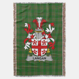 Cobertor Irish Langan ou O_Longan Casaco de Armadilhas