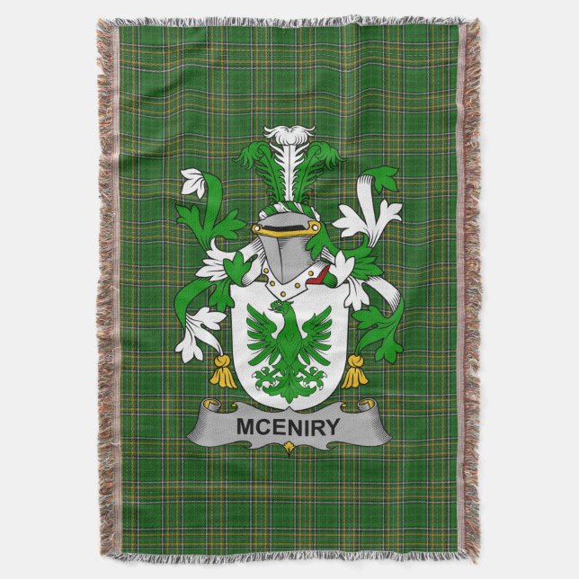 Cobertor Irish McEndice ou McEnery Casaco de Armamento Fami (Frente Vertical)