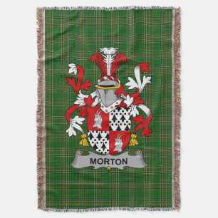 Cobertor Irish Morton, Casaco do Serviço Familiar de Armas