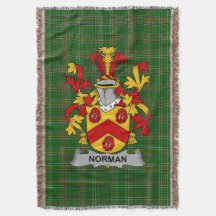Irish Norman Casaco do Serviço Familiar de Armas I