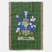 Irish Owen Casaco do Armamentos Family Crest Irlan