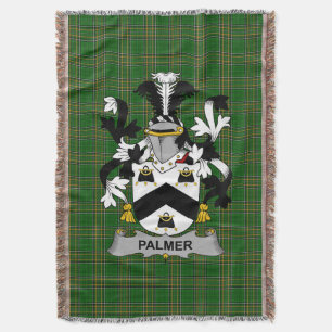 Cobertor Irish Palmer Casaco do Serviço Familiar de Armas I