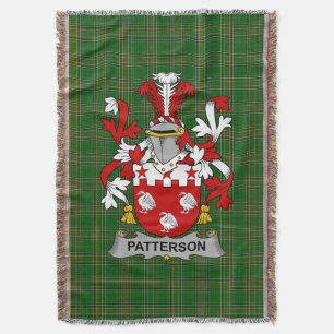 Cobertor Irish Patterson Casaco do Serviço Familiar de Arma