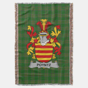 Cobertor Irish Poyntz, Casaco do Serviço Familiar de Armas