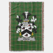 Irish Price Casaco do Armamentos Family Crest Irla