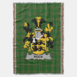 Cobertor Irish Rock Family Crest Irlanda