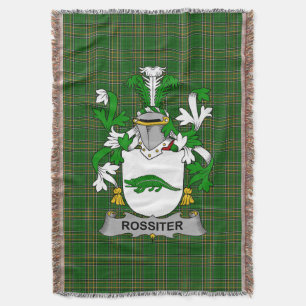 Cobertor Irish Rossiter Casaco do Serviço Familiar de Armas