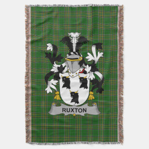 Cobertor Irish Ruxton, Casaco do Serviço Familiar de Armas