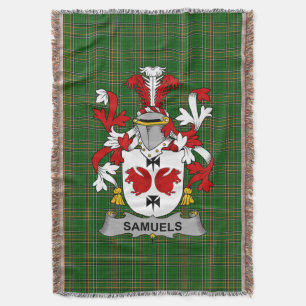 Cobertor Irish Samuels Casaco do Serviço Familiar de Armas