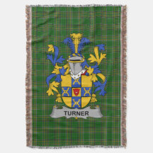Irish Turner Casaco do Serviço Familiar de Armas I