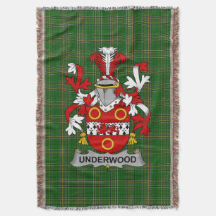 Cobertor Irish Underwood Casaco do Serviço Familiar de Arma