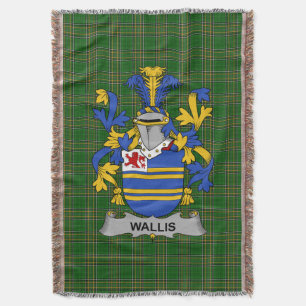 Cobertor Irish Wallis Casaco do Serviço Familiar de Armas I