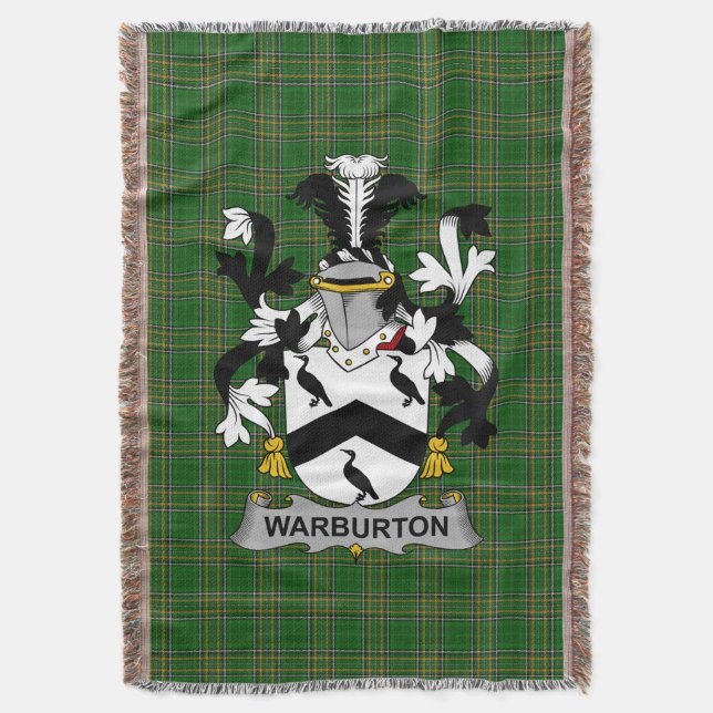 Cobertor Irish Warburton, Casaco de Armadilhas, Irlanda (Frente Vertical)