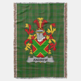 Cobertor Irlandês Andrew Casaco do Serviço Familiar de Arma