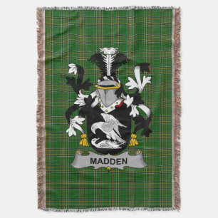Cobertor Irlandês Madden ou O_Madden Casaco de Armadilhas
