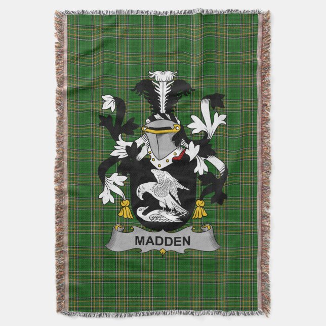 Cobertor Irlandês Madden ou O_Madden Casaco de Armadilhas (Frente Vertical)