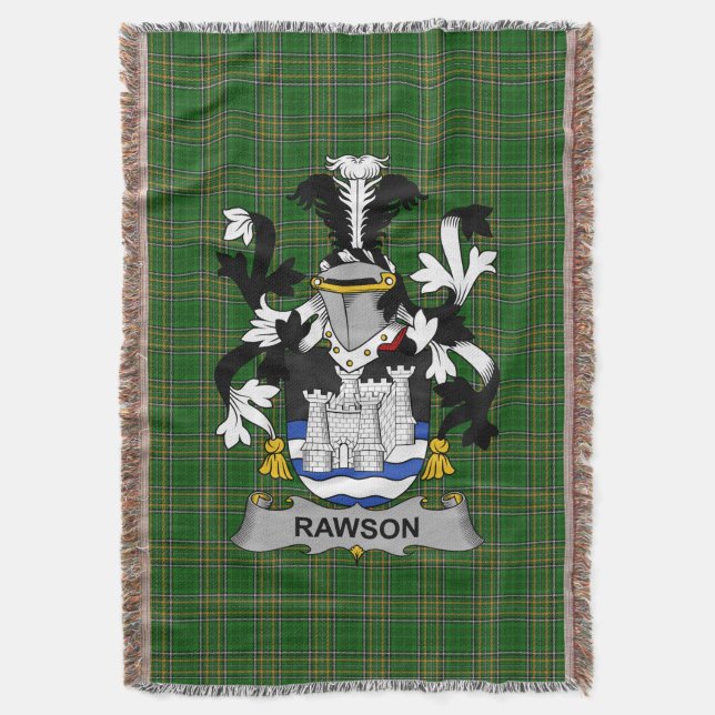 Cobertor Irlandês Rawson Casaco do Serviço Familiar de Arma (Frente Vertical)