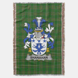 Cobertor Irlandês Shanahan ou A_Shanahan Casaco da Família 
