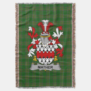 Cobertor Irlandesa Mather ou Casaco de Mães da Guarda Famil