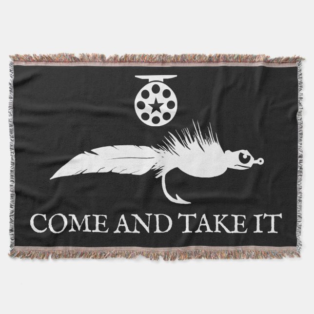 Cobertor Isca de pesca Come and Take It (Frente)