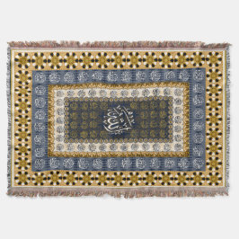 Cobertor Islamic Wall Art Allah Names Calligraphy Geometric