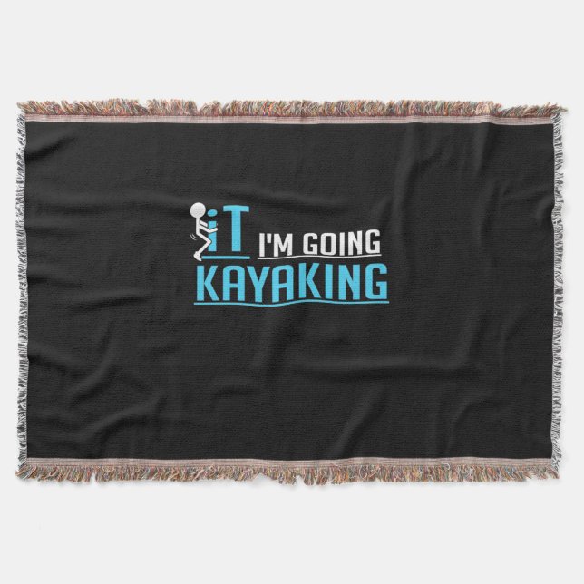 Cobertor IT I I'm Kayaking (Frente)