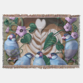 Cobertor Java Sparrows, Java Coffee