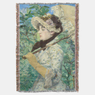 Cobertor Jeanne (Primavera) Edouard Manet