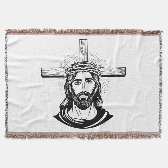 Cobertor Jesus Christ (Frente)