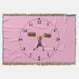 Cobertor Jesus Christ Clean and Jerk more than 1000 pounds