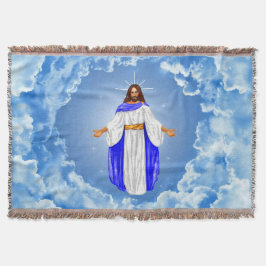Cobertor Jesus nas Nuvens