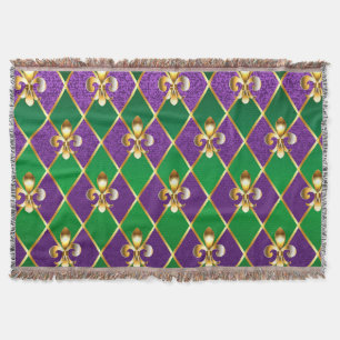 Cobertor Jewelry Background Mardi Gras