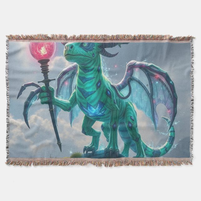 Cobertor Johann, der Blitzdrache (Frente)