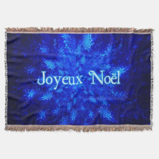 Cobertor Joyeux Noё l - Snowburst (Frente)